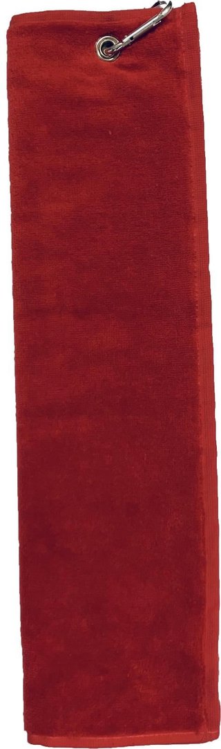 OEM Trifold golfhandduk, röd