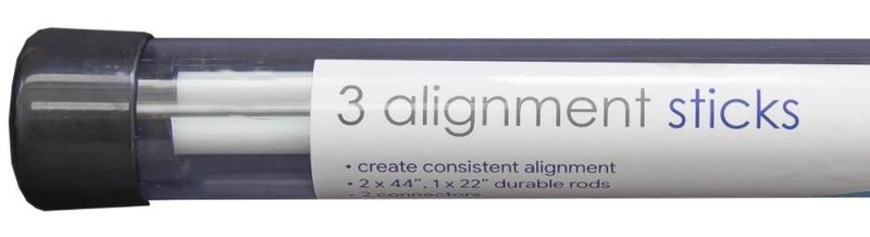 Longridge Tour Rod Pro Alignment Sticks (3-pack), vit