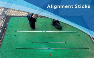 Longridge Tour Rod Pro Alignment Sticks (3-pack), vit