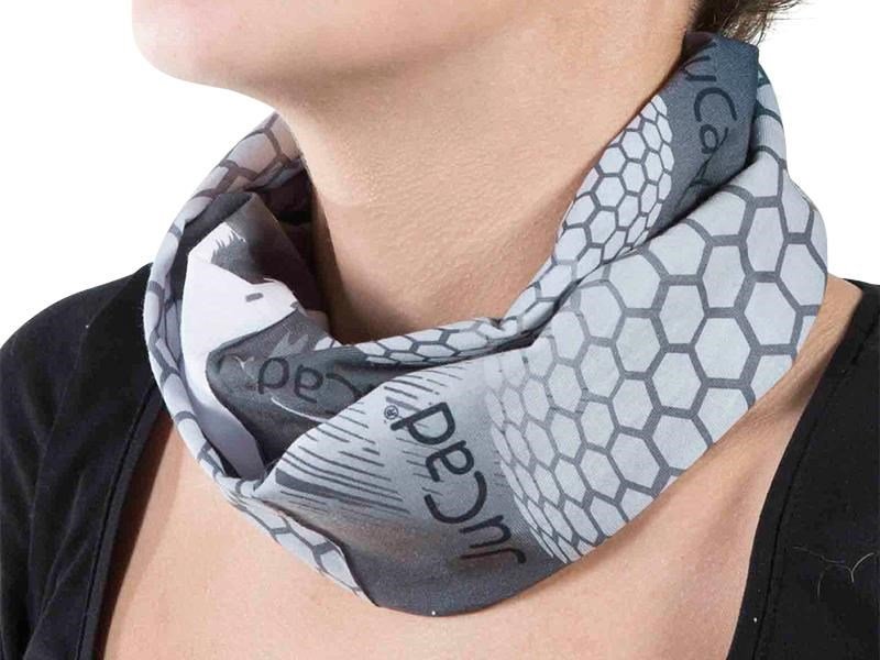 JuCad scarf multifunktionell, grå