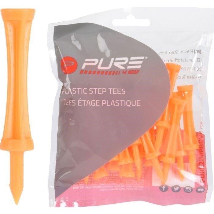 Pure 2 Improve Pure2Improve Step Orange tees, 69mm, 20st