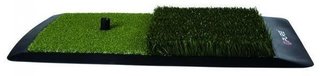 Pure 2 Improve Pure2Improve Hitting Mat Dual Turf (60x31cm)