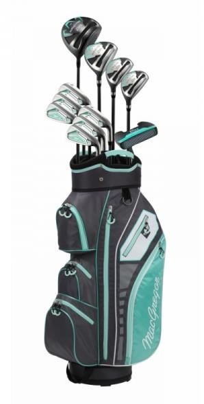 MacGregor DCT3000 dam golfset, grafit, cart bag