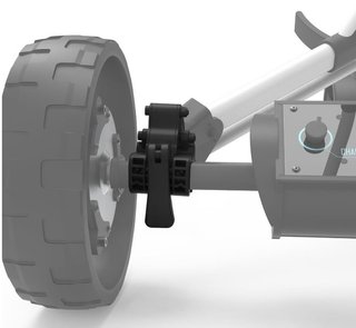 Alphard Club Booster eWheel Bracket Set - Clicgear 8.0 tillbehör till vagn, svart