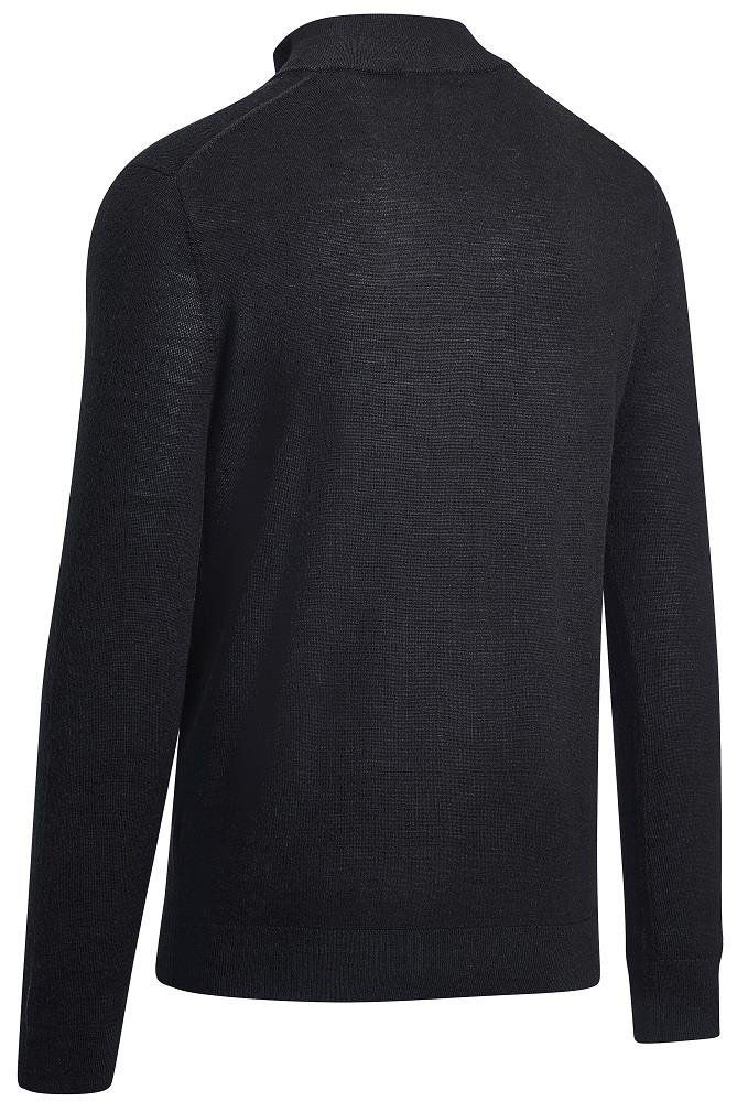 Callaway 1/4 Blended Merino herr tröja, black ink