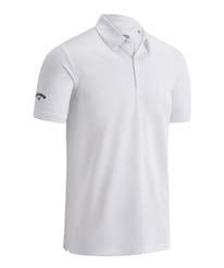 Callaway Swing Tech Solid herr polo, bright white