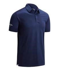Callaway Swing Tech Solid herr polo, peacoat