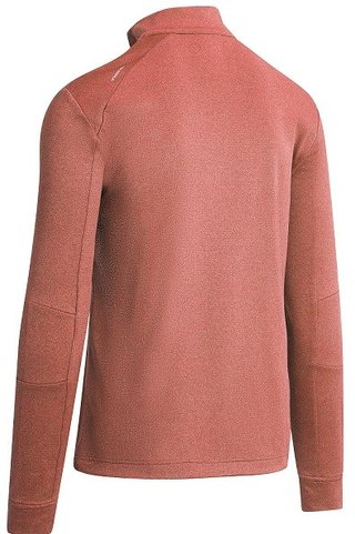 Callaway Pieced Waffle 1/4 Zip herr sweatshirt, dubarry heather