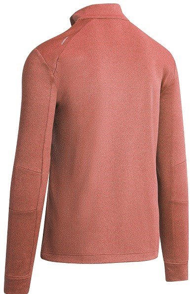 Callaway Pieced Waffle 1/4 Zip herr sweatshirt, dubarry heather
