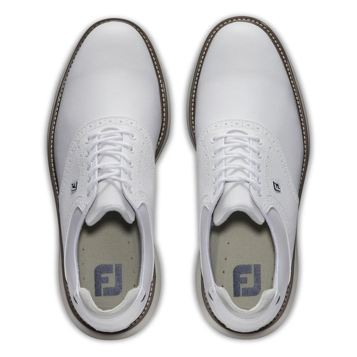 FootJoy Traditions herr golfskor, vita