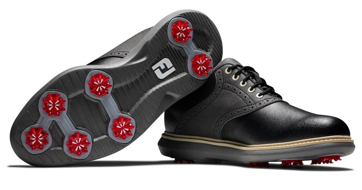 FootJoy Traditions herr golfskor, svarta