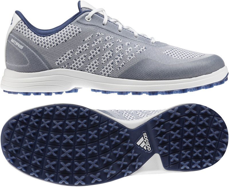 Adidas Alphaflex Sport Spikeless damgolfsko, vit/indigo