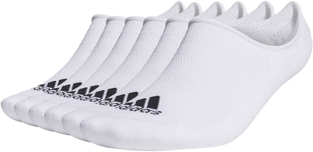 Adidas Low Cut herrsockor (6 par), vita