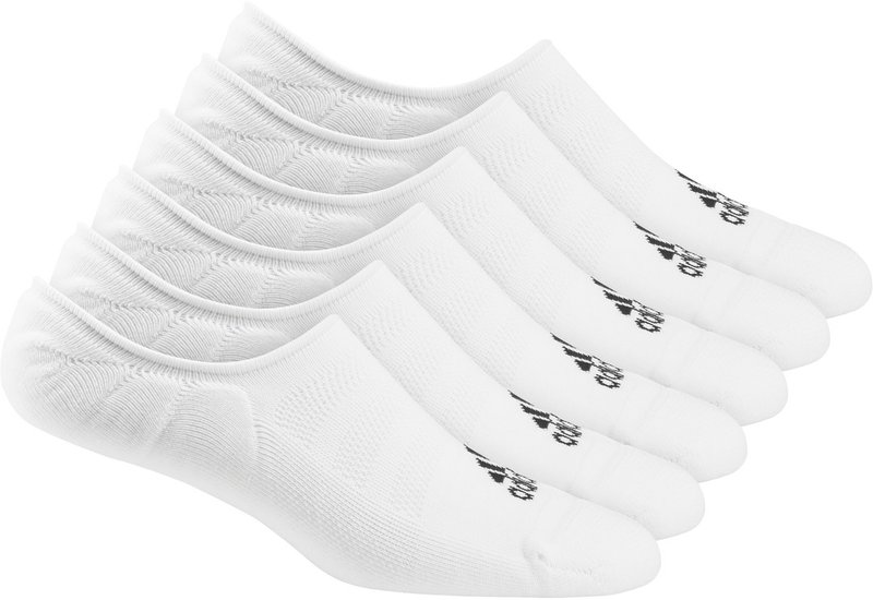 Adidas Low Cut herrsockor (6 par), vita