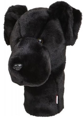 Daphne's Headcovers Black Labrador driver headcover