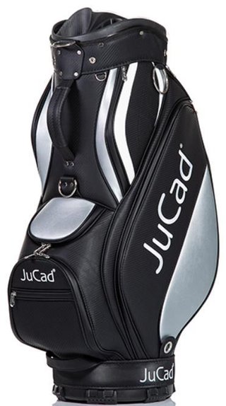 JuCad Pro cart bag, svart/silver