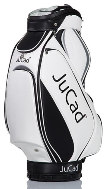 JuCad Pro cart bag, vit/svart