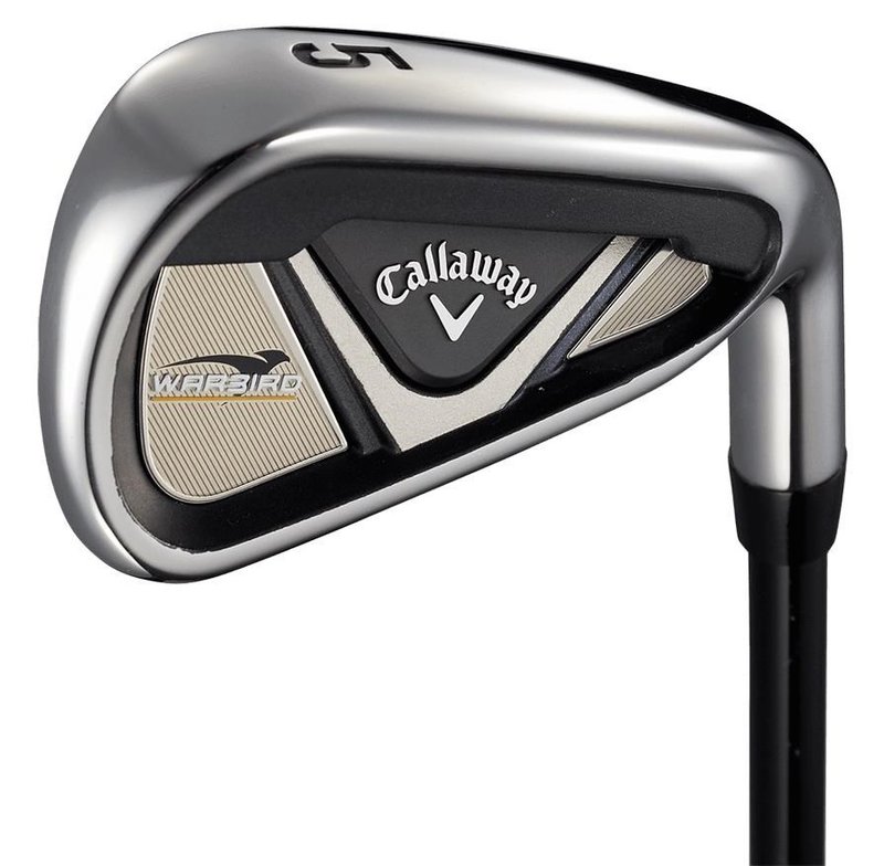 Callaway Warbird 21 herr golfset, stål, +cart bag, vit