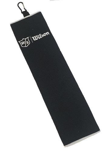 Wilson Staff Tri Fold handduk, svart