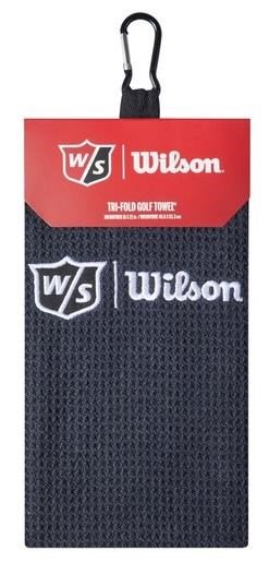 Wilson Staff Tri Fold handduk, svart