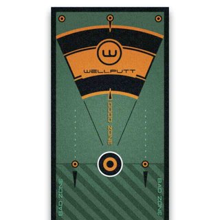 Wellputt Putting Mat - CLASSIC 13FT (4m), speed 10-11,5ft, grön