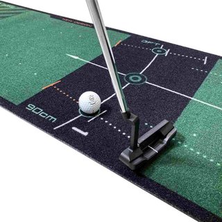 Wellputt Putting Mat - CLASSIC 13FT (4m), speed 10-11,5ft, grön