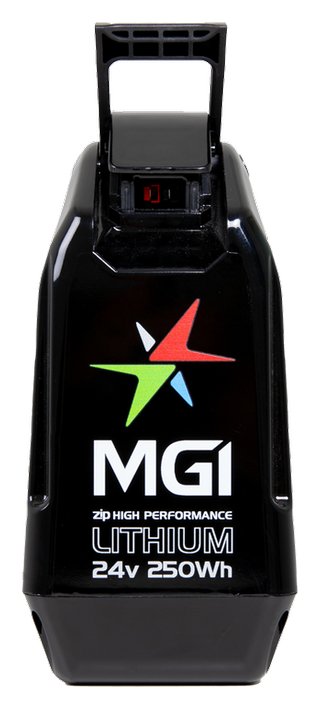 MGI 2024 ZIP 24V 250Wh litiumbatteri (18 hål)