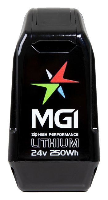 MGI 2024 ZIP 24V 250Wh litiumbatteri (18 hål)