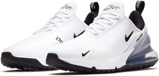 Nike Air Max 270G unisex golfskor, vit/svart/platinum