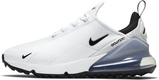Nike Air Max 270G unisex golfskor, vit/svart/platinum