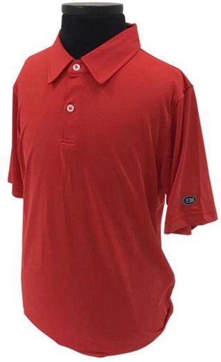 U.S. Kids Golf Tech Lisle junior polo, röd