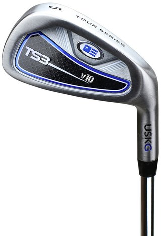 U.S. Kids Golf TS3-57 (145cm) v10 8-Club junior golfset, stål