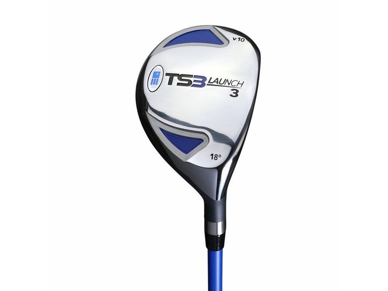 U.S. Kids Golf TS3-54 (137cm) v10 junior golfset, grafit, svart/vit/lila + stand bag