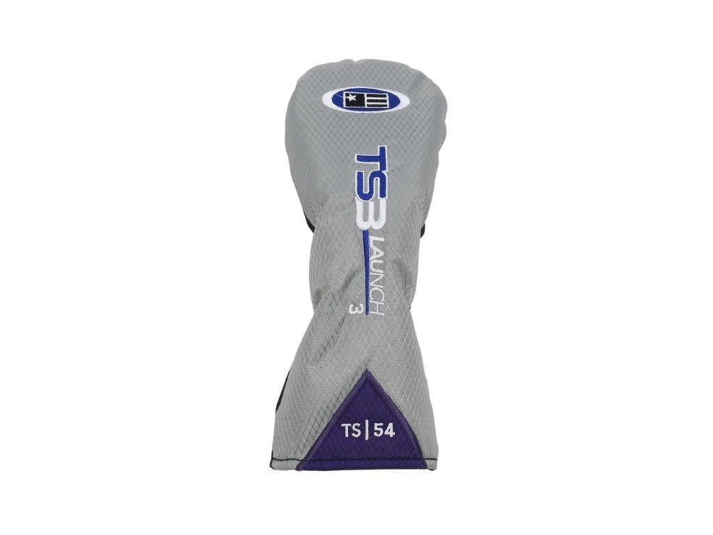 U.S. Kids Golf TS3-54 (137cm) v10 junior golfset, grafit, svart/vit/lila + stand bag