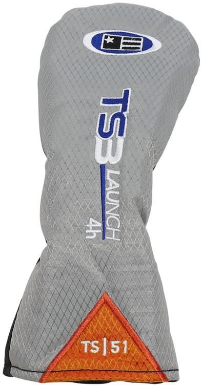 U.S. Kids Golf TS3-51 (130cm) V15 10-Club junior golfset, grafit + stand bag, royal/vit/orange