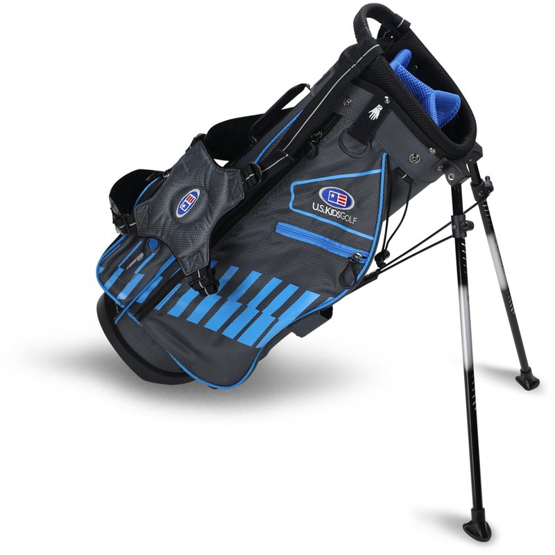 U.S. Kids Golf UL48 (122cm) WT20-S junior stand bag 2022 24.5", grå/teal
