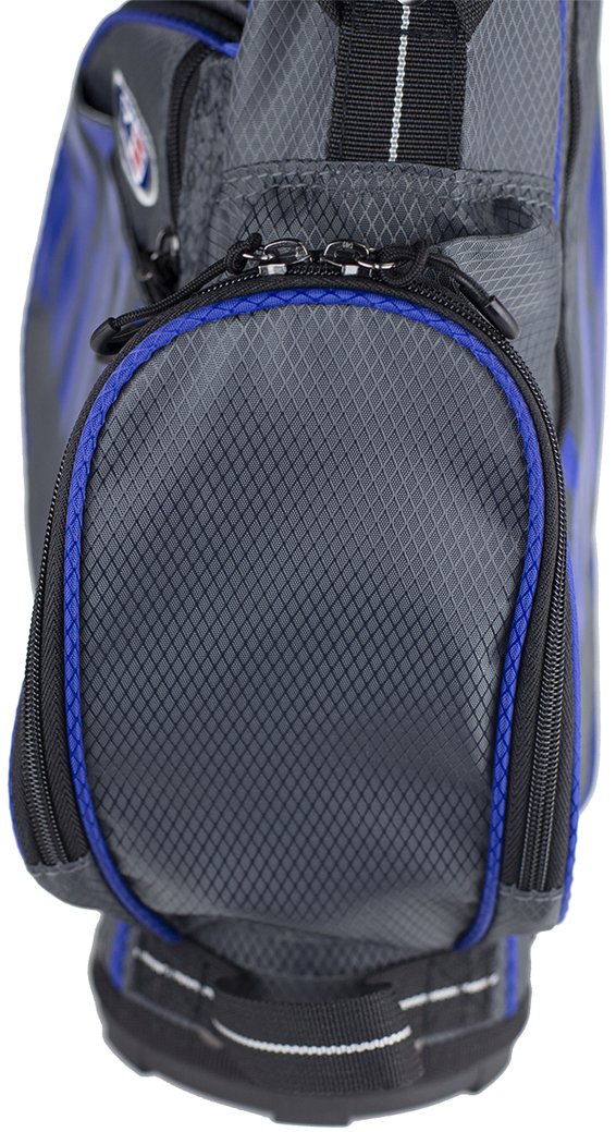 U.S. Kids Golf UL45 (114cm) WT25-s junior stand bag 2022, grå/blå, 23"