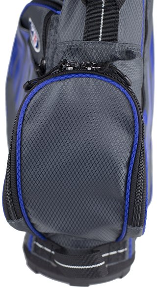 U.S. Kids Golf UL45 (114cm) WT25-s junior stand bag 2022, grå/blå, 23"