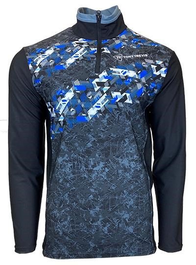 Tony Trevis herr sweatshirt, svart