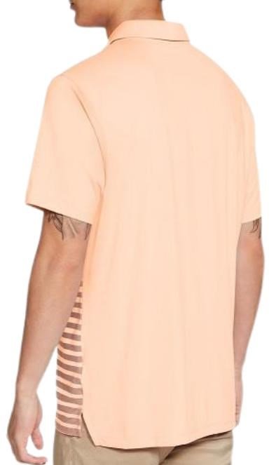 Nike Dry Vapor Stripe Graphic herr polo, crimson tint