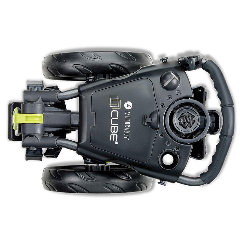 Motocaddy CUBE manuell vagn, grafit/lime