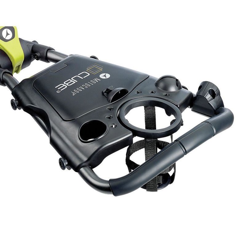 Motocaddy CUBE manuell vagn, grafit/lime