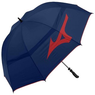 Mizuno Tour Twin Canopy golfparaply 55", marinblå/röd