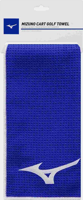 Mizuno Micro Fibre golfhandduk (40x60cm), marinblå