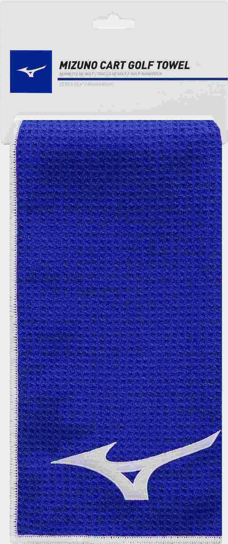 Mizuno Micro Fibre golfhandduk (40x60cm), marinblå