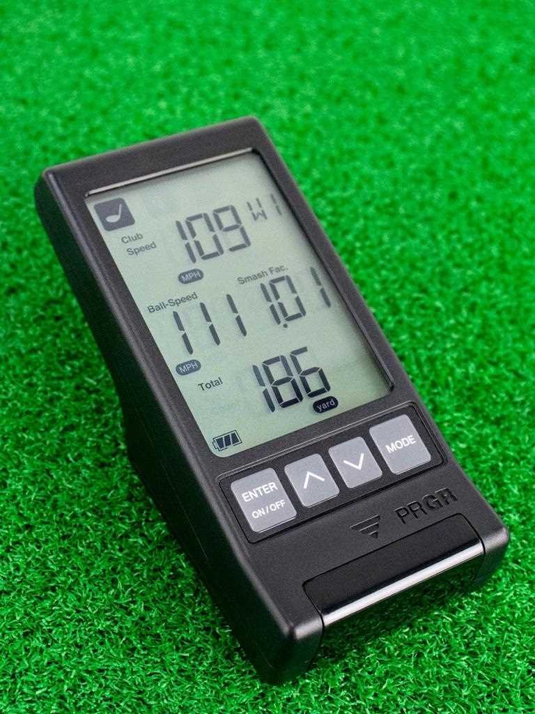 SuperSpeed Golf SuperSpeed Golf PRGR Black Portable Launch Monitor 2021
