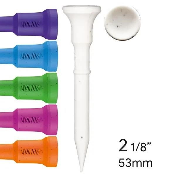 Lignum Lignum Tee 53mm (2 1/8") 16-pack neon mix