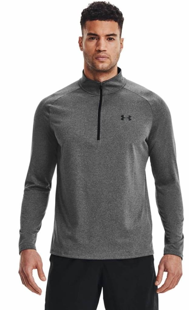 Under Armour Tech 2.0 1/2 Zip herr långärmad tröja, grå