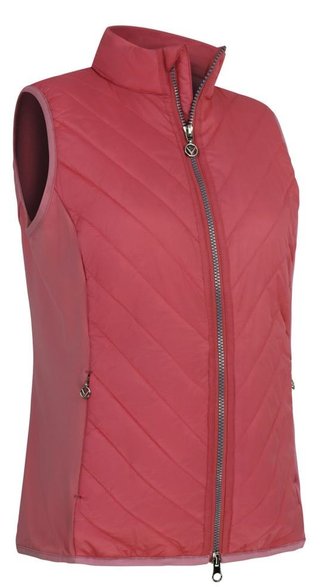 Callaway Lightweight Quilted damväst, geranium