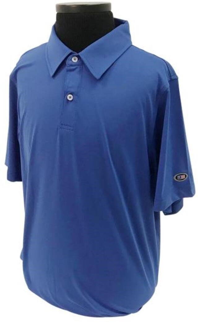U.S. Kids Golf Tech Lisle junior polotröja, royal blue